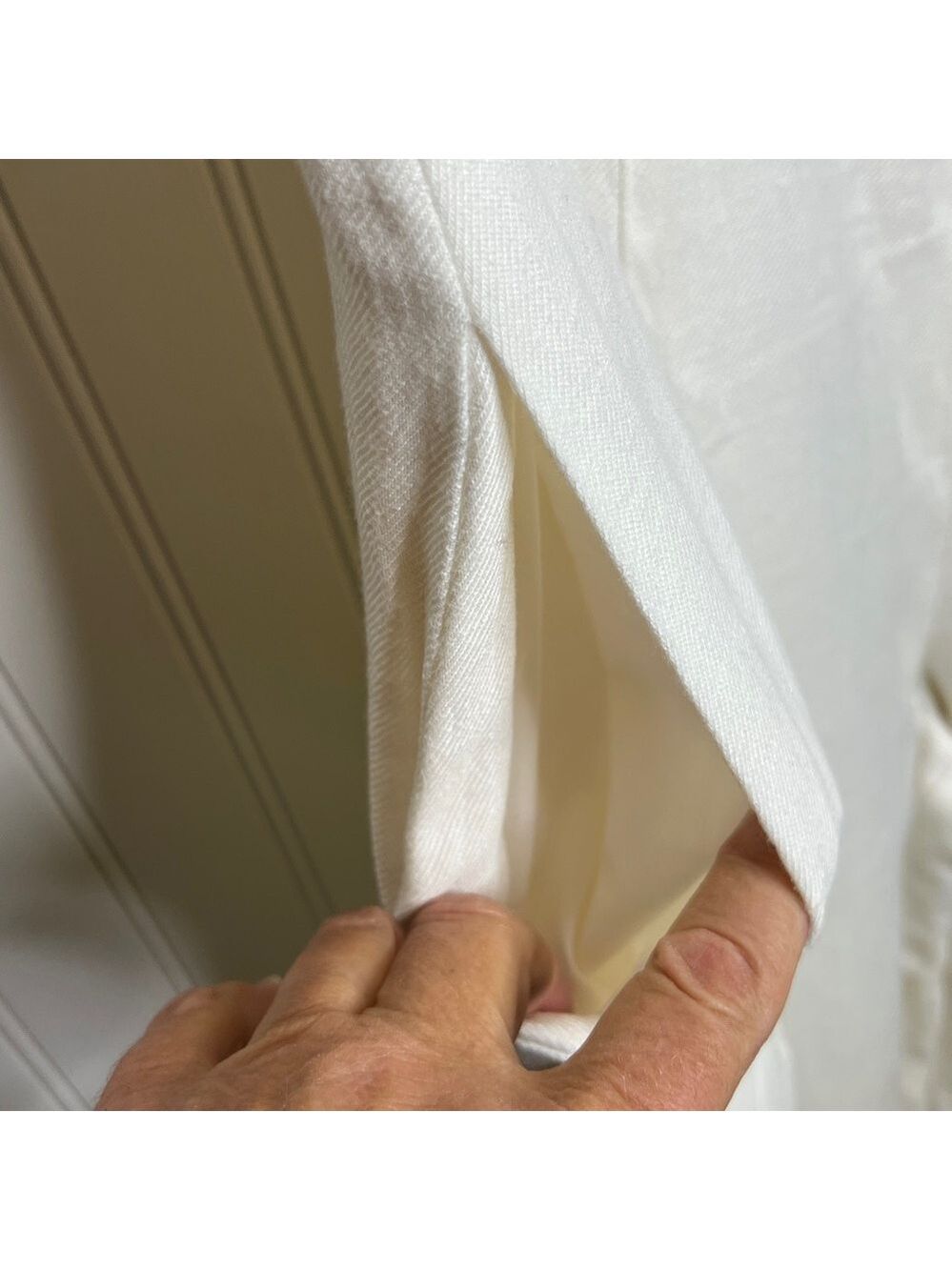 Gal Meets Glam Elegant Cream Jumpsuit Size 2 - Picture 12 of 16